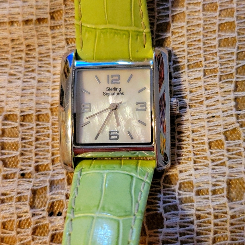Sterling Signatures .925 Silver Watch